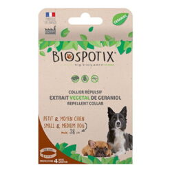 Biospotix Loppe og Flåthalsbånd | Small/medium