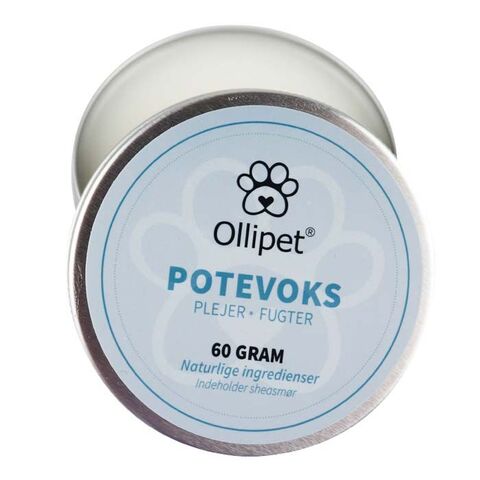 Ollipet Økologisk Potevoks | 60g plejer og beskytter hundens trædepuder