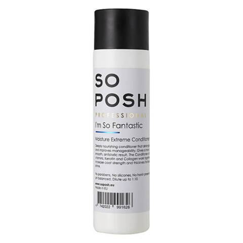 I'm So Fantastic Conditioner er med til at hjælpe på filtre og knuder i pelsen